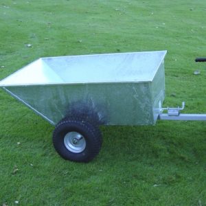 Galvanised Equestrian Tipping Trailer