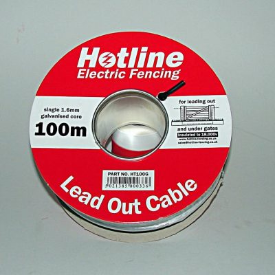 100m Insulated 1.6mm steel cable