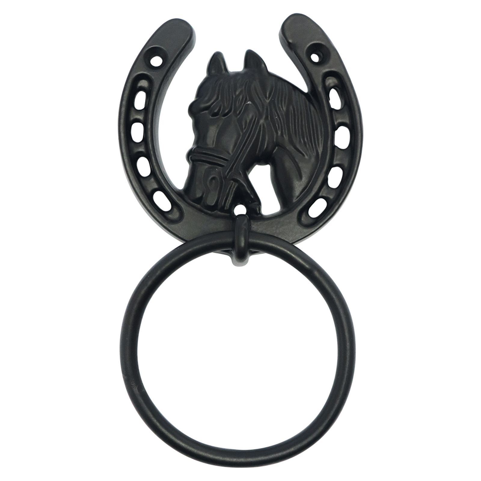 Horse head Chain Ring on Plate