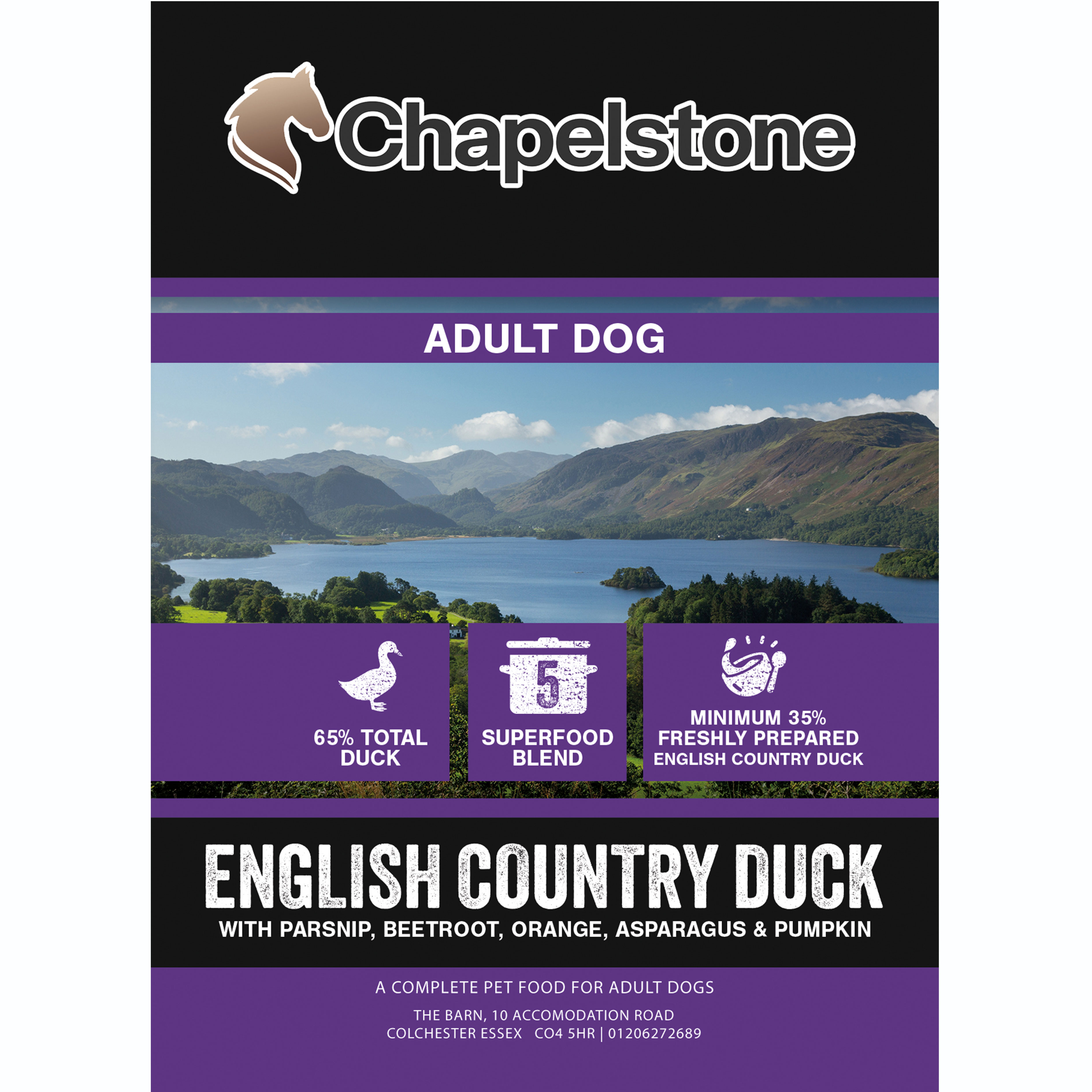 Chapelstone Dog Superfood - English Country Duck
